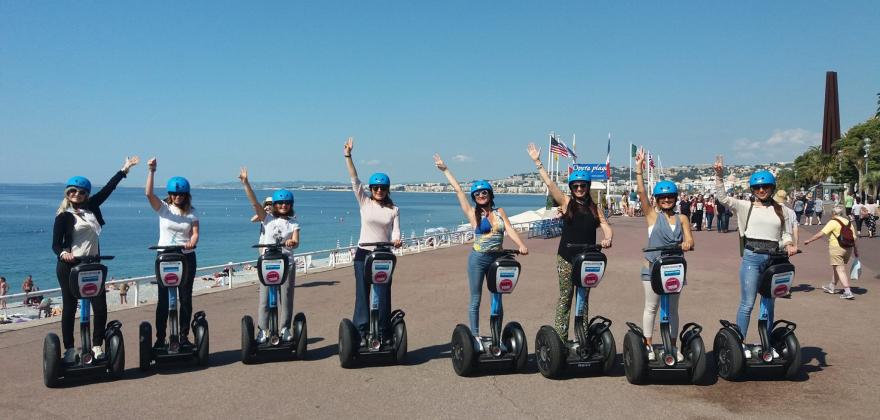 Eco-friendly tourism: Visit Nice by e-bike and Segway!