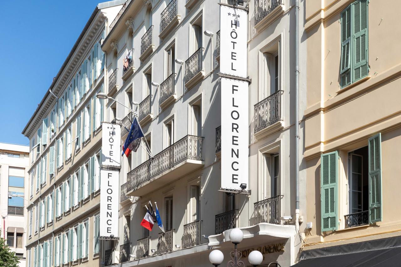 Hôtel Florence Nice - Façade